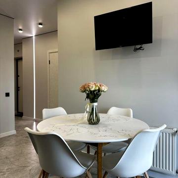 Оренда 1 кімнатної новобудови з новим ремонтом, ніхто ще не проживав