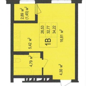 1-к квартира в ЖК SCANDIA СКАНДИЯ ЖК SCANDIA СКАНДИЯ
