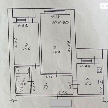 Довгострокова оренда 2к Квартира Космонавтів вулиця