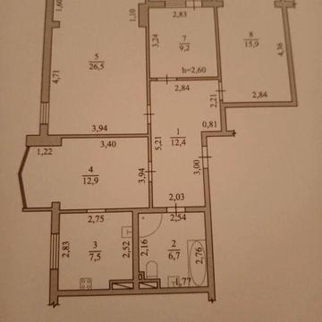 квартира в хорошем доме ЖК ОСББ Оптимист 97