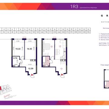 Без % Продажа 1к квартиры в ЖК Грейт (Great) ЖК Great