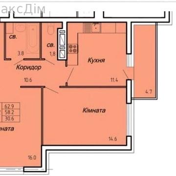 Пропонується чудова квартира з видом на озеро!