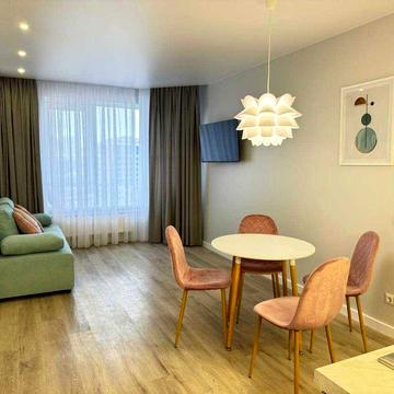 Стильна 1-к квартира | ЖК «Шевченківський» | Тихий центр | вул. Золотоустівська