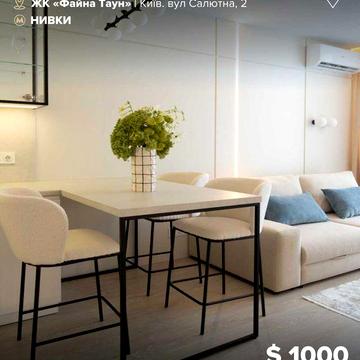 Оренда неймовірної 1к квартири 40 м² в ЖК "Файна Таун"