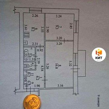 2к. 47м2 Одеська (Одесская, Рост, пер. Зерновой 6/7) 132951