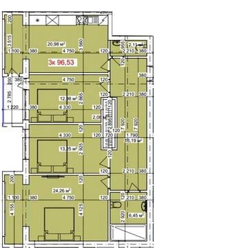 Продається трикімнатна квартира в Коломиї