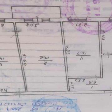 3-х  кімнатна квартира в Фастові, розглядається продаж по держ програмі.