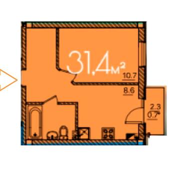 Продаж 1к Квартира Люстдорфська дорога вулиця