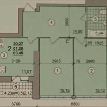 Новобудова 2-кімнатна Є-оселя ЖК ОЛЕКСАНДРІВСЬКИЙ