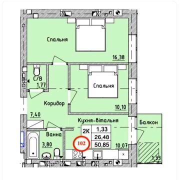 2К квартира в Сучасному МАЛОПОВЕРХОВОМУ комплексі Ірпеня з ЛІФТОМ! єОселя