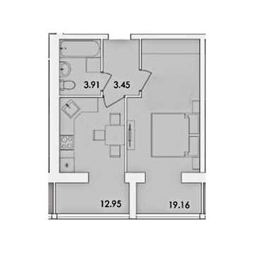 Продаж 1к Квартира Жуйка вулиця ЖК Green Village