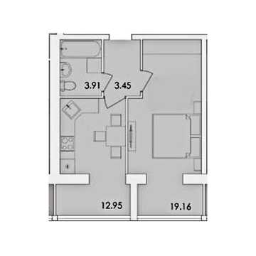 Продаж 1к Квартира Жуйка вулиця ЖК Green Village