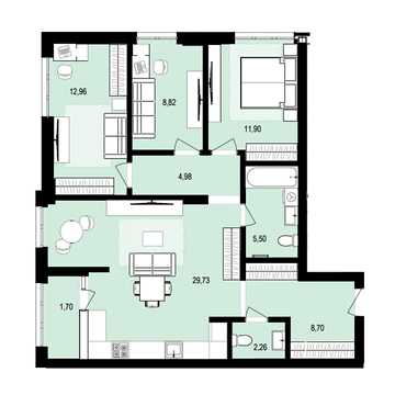 Продаж 3к Квартира Паркова вулиця ЖК Амстердам