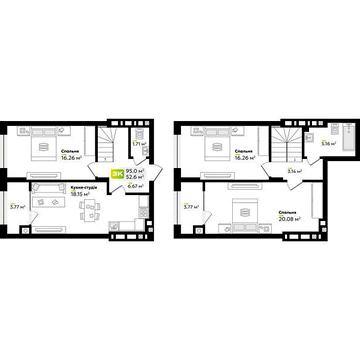 Продаж 3к Квартира Угорська вулиця ЖК Софиевка