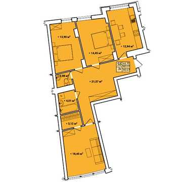 Продаж 3к Квартира Галицького Данила вулиця ЖК Amber Park