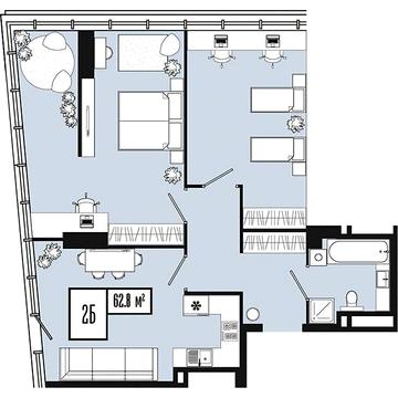 Продаж 2к Квартира 6-ї стрілецької дивізії вулиця ЖК Mont Blan