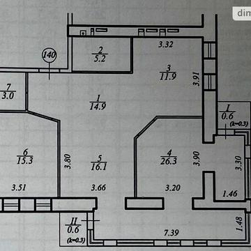 Продаж 3к Квартира вул. Героїв Рятувальників ЖК Дубинина