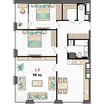 Продаж 3к Квартира Ульянова вулиця ЖК MANHATTAN