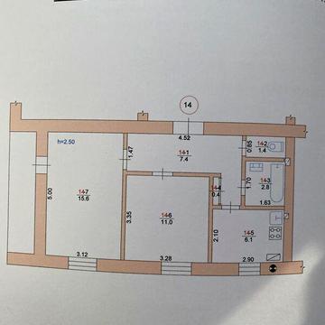 Продаж 2к Квартира Хмельницького Богдана вулиця