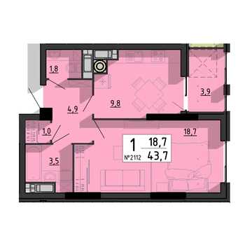 Продаж 1к Квартира Білецька вулиця ЖК SvitLand Residences