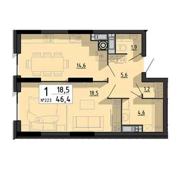 Продаж 1к Квартира Білецька вулиця ЖК SvitLand Residences