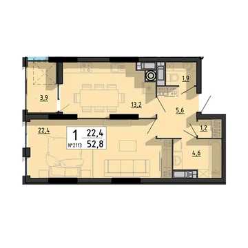 Продаж 1к Квартира Білецька вулиця ЖК SvitLand Residences