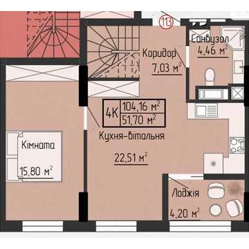 Продаж 4к Квартира Яреми вулиця ЖК Дружеский Дом