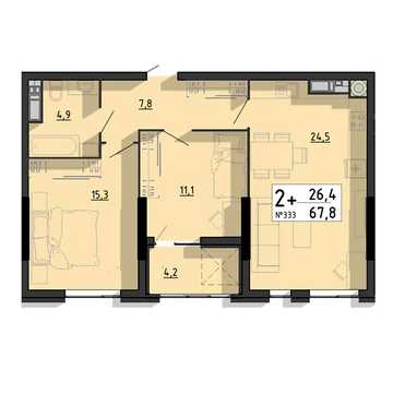 Продаж 2к Квартира Білецька вулиця ЖК SvitLand Residences