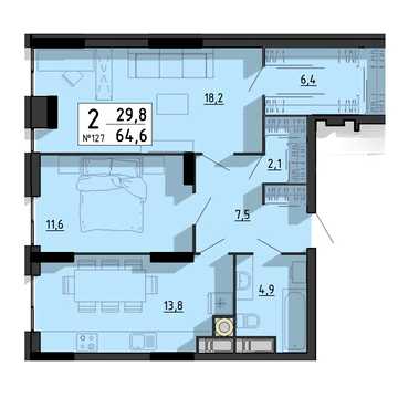 Продаж 2к Квартира Білецька вулиця ЖК SvitLand Residences
