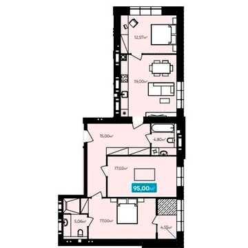 Продаж 3к Квартира Нижня Берегова вулиця ЖК Spring Town New Riviera