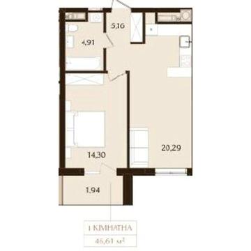 Продаж 1к Квартира Зелена вулиця ЖК Infinity Park