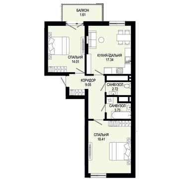 Продаж 2к Квартира Щурата вулиця ЖК Viking Hills