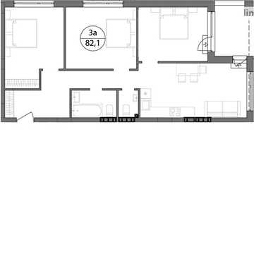 Продаж 3к Квартира Широка вулиця ЖК Гринвуд-3