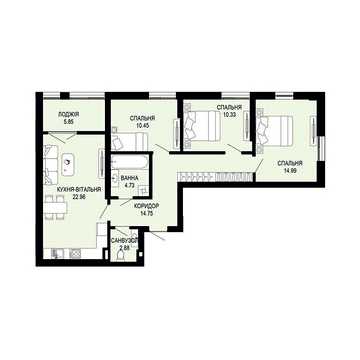 Продаж 3к Квартира Щурата вулиця ЖК Viking Hills