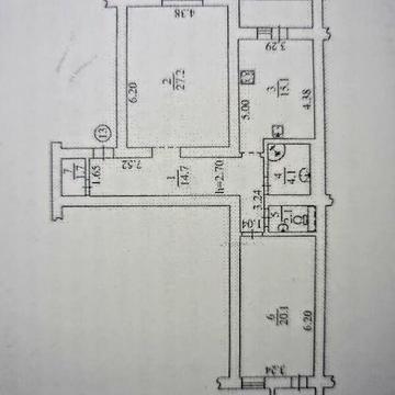 Продаж 2к Квартира Виговського (Суворова) вулиця