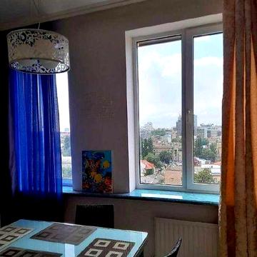 Белоснежная красавица квартира у моря. Базарная ЖК Капитан к Парку Шевченко 10 минут. Привоз Музкомедия Вокзал Центр города Отличный ремонт Новострой ЖК Капитан