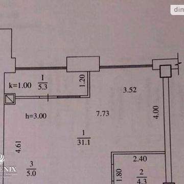 Продаж 1к Квартира бул. Кучеревського ЖК К12