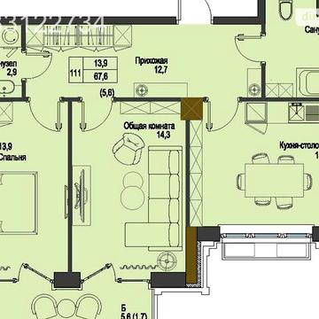 Продаж 2к Квартира Французький бульвар ЖК Первый Французский