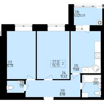 Продаж 2к Квартира Франка Івана провулок ЖК Янтарный