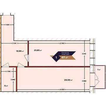 Продаж 1к Квартира Лісова вулиця ЖК Status Residence