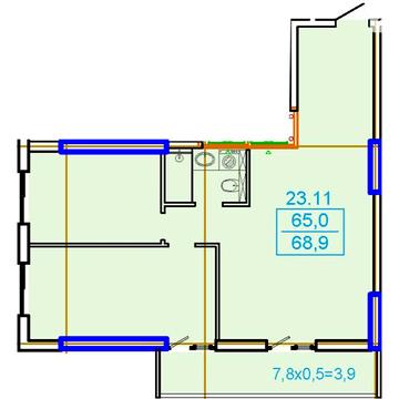 Продаж 2к Квартира Генуезька вулиця ЖК Эллада