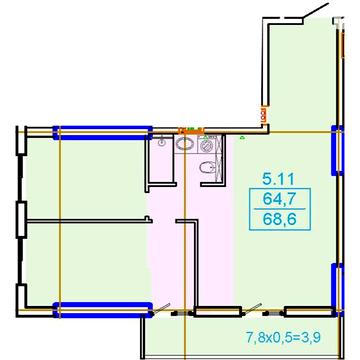Продаж 2к Квартира Генуезька вулиця ЖК Эллада