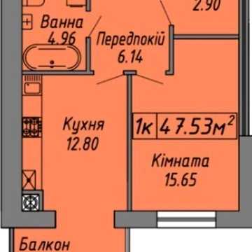 Продаж 1к Квартира Бандери Степана вулиця ЖК Скандинавия