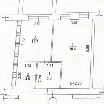 Продаж 1к Квартира Заливна вулиця ЖК Левада 2