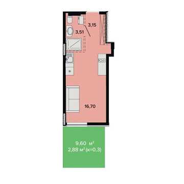 Продаж 1к Квартира Козацька вулиця ЖК SOFIhome