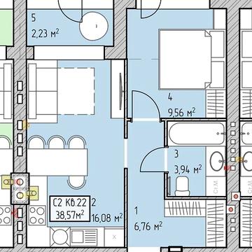 Продаж 1к Квартира Молодіжна вулиця ЖК Гостомельские Липки 5