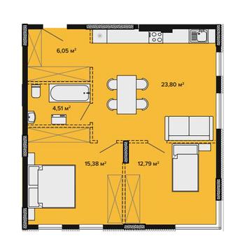 Продаж 2к Квартира Поліська вулиця ЖК Sofi House