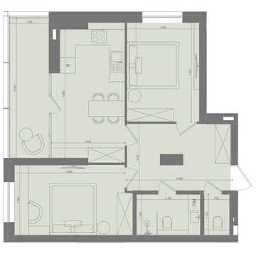 Продаж 2к Квартира Тургенєвська вулиця ЖК D25