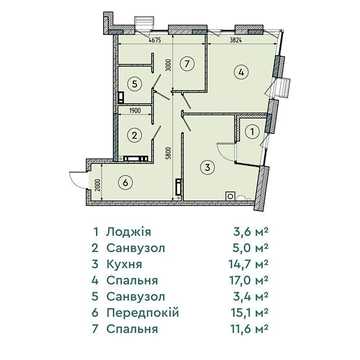 Продаж 2к Квартира Леніна вулиця ЖК Sense City
