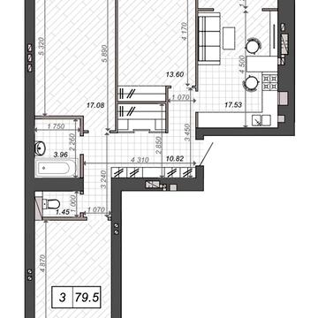 Продаж 3к Квартира Миколи Сингаївського (Новооскольська) вулиця ЖК Новые Метры PARK